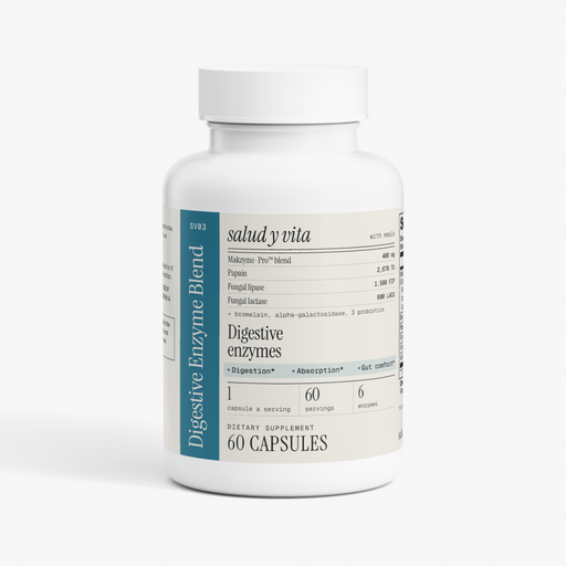 Digestive Enzyme Blend bottle on a white background