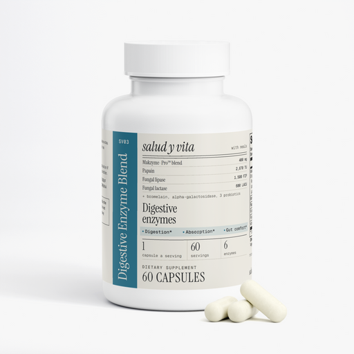 Digestive Enzyme Blend bottle on a white background