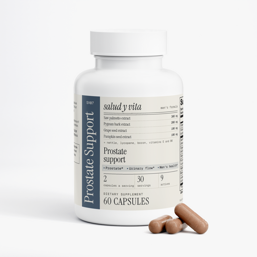 Prostate Support bottle on a white background